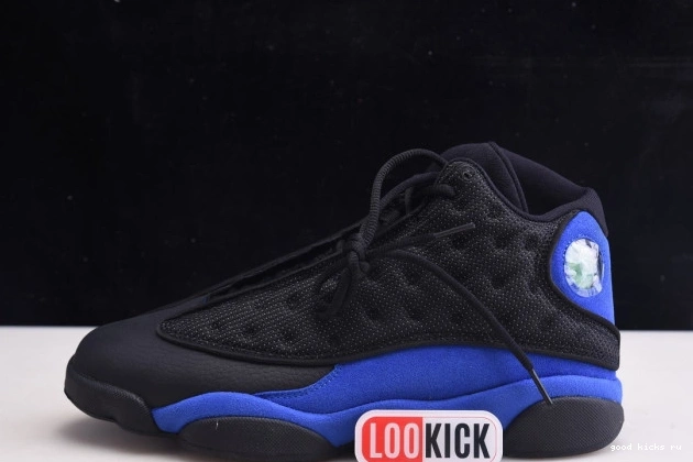 Retro Jordan 414571-040 13 Black Hyper Royal 0728